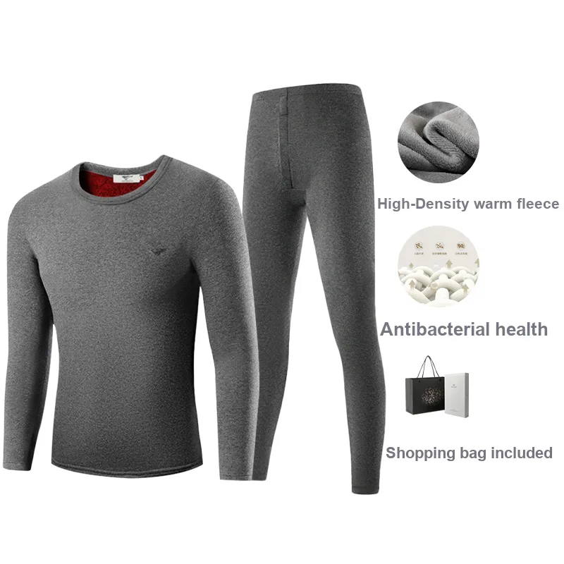 SEPTWOLVES Men Thermal Sets-1