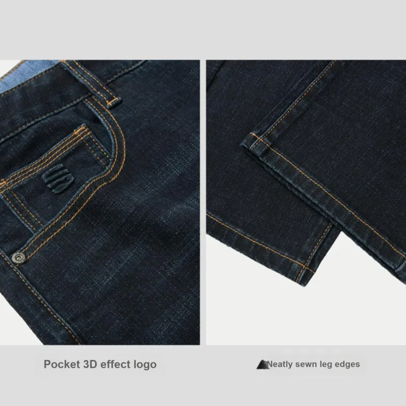 HLA Jeans Men Denim Blue Transition Color Dark 86-3