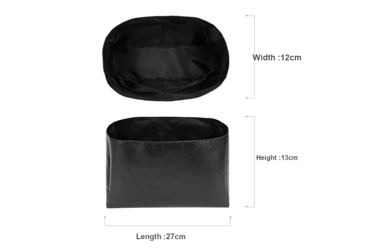 GUYI DuPont Paper Bag Accessory Unisex Black-2