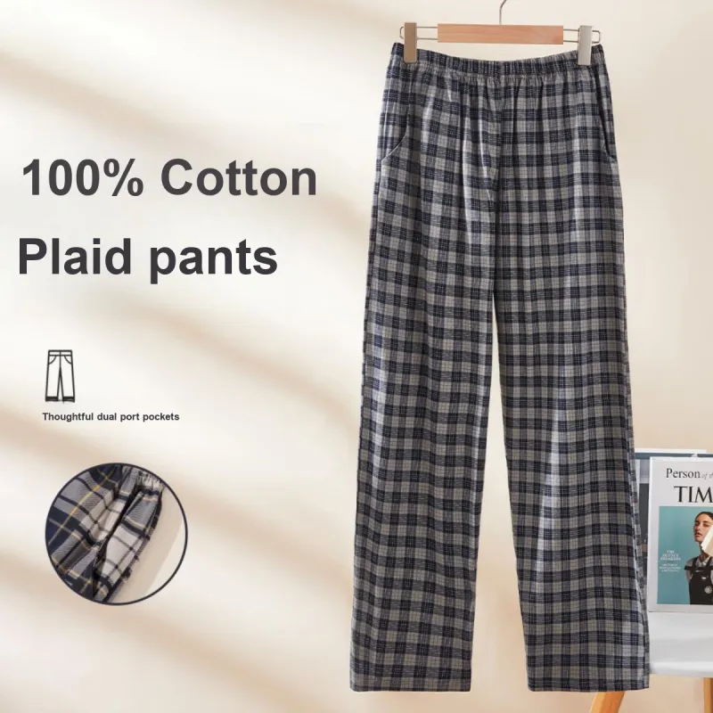 H YXIANG Men Pajama Pants-8