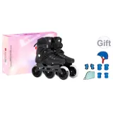 W539B Black 39-40, Color Box+Protective Gear Five-Piece Set