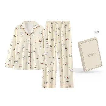 O'MESIK Pajama Set Women's Apricot