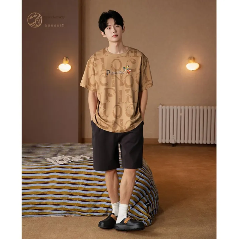 Gongdie Men Pajama Sets-6