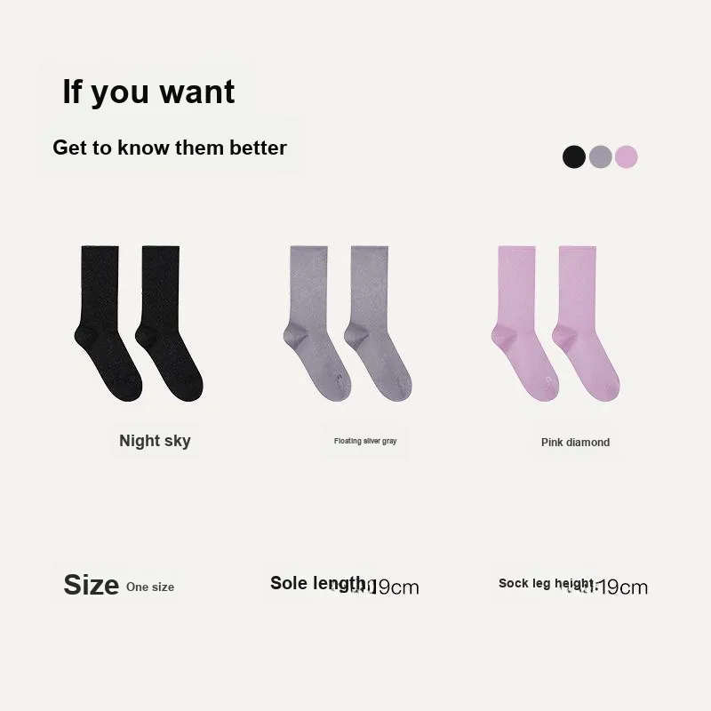 Ubras Women's Mid Calf Socks-6
