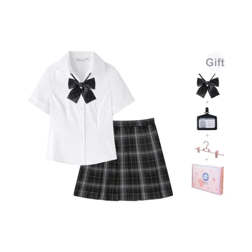 Tokyo Season UNIFORM Лето Женские Набор в подарочной коробке Белый+Черный