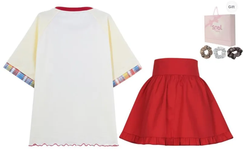 SNBL Two Piece Skirt Sets Women's-1