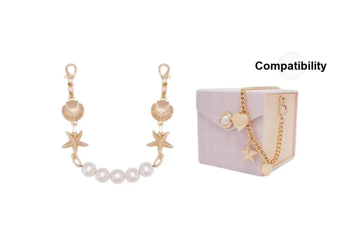 GUYI Metal Bag Accessory Women's Gold Tone