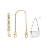 (Gold-Tone) Pig Nose Extender Chain+Decorative Chain 40cm
