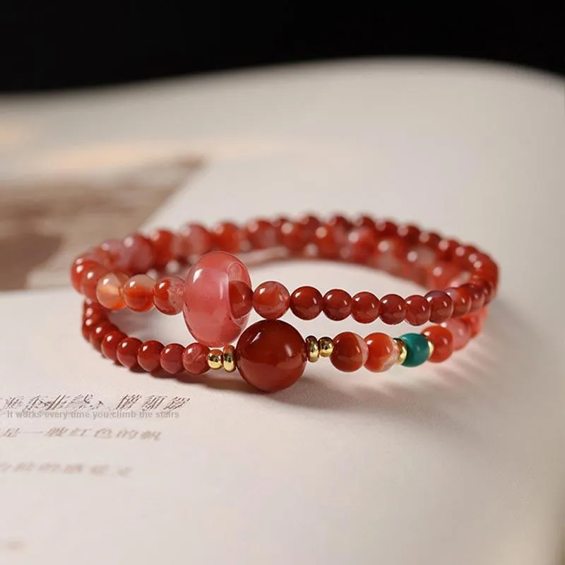 CARAT'S DIARY Agate Bracelets Women's-4