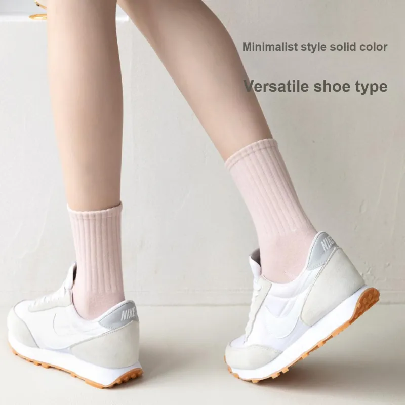 Caramella Mid Calf Socks Women's 4 Pack Mixed Color-4