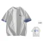 White Heather Gray Short-Sleeved Shirt (Comes with White T-Shirt)