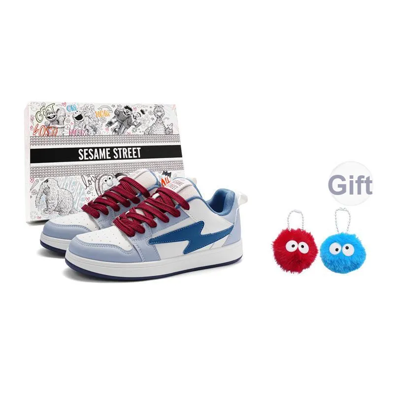 SESAME STREET Height Increasing Balance Abrasion Resistant Lightweight Slip Resistant Skateboard Shoes Unisex-70