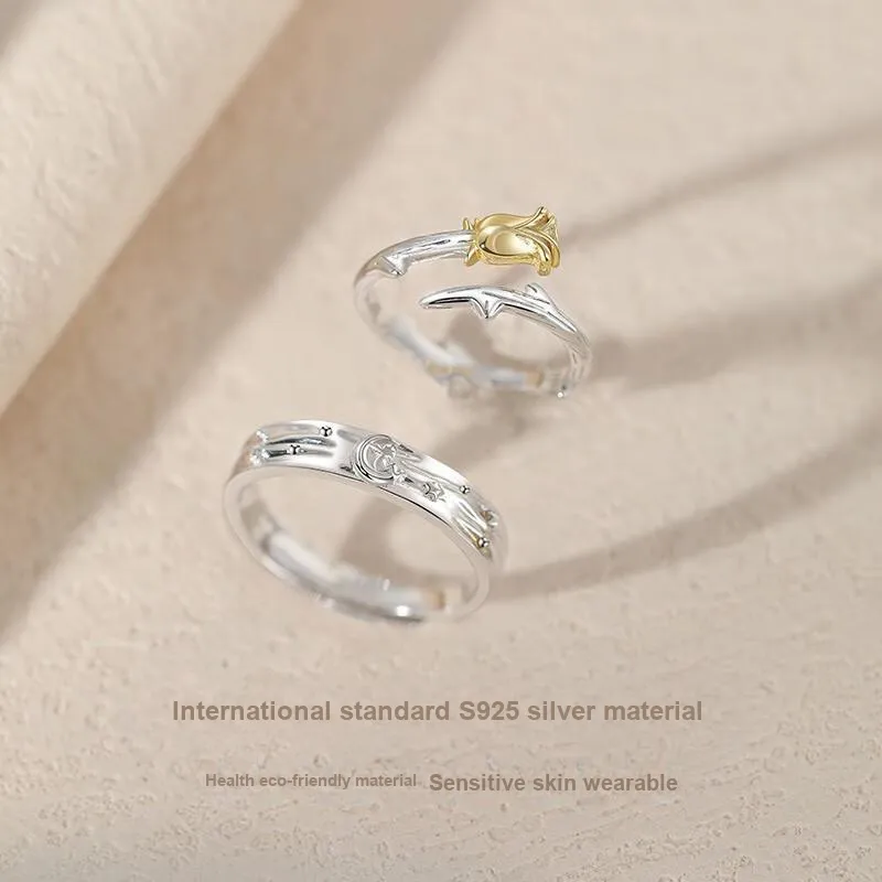 MEIYAER Rings Unisex-3