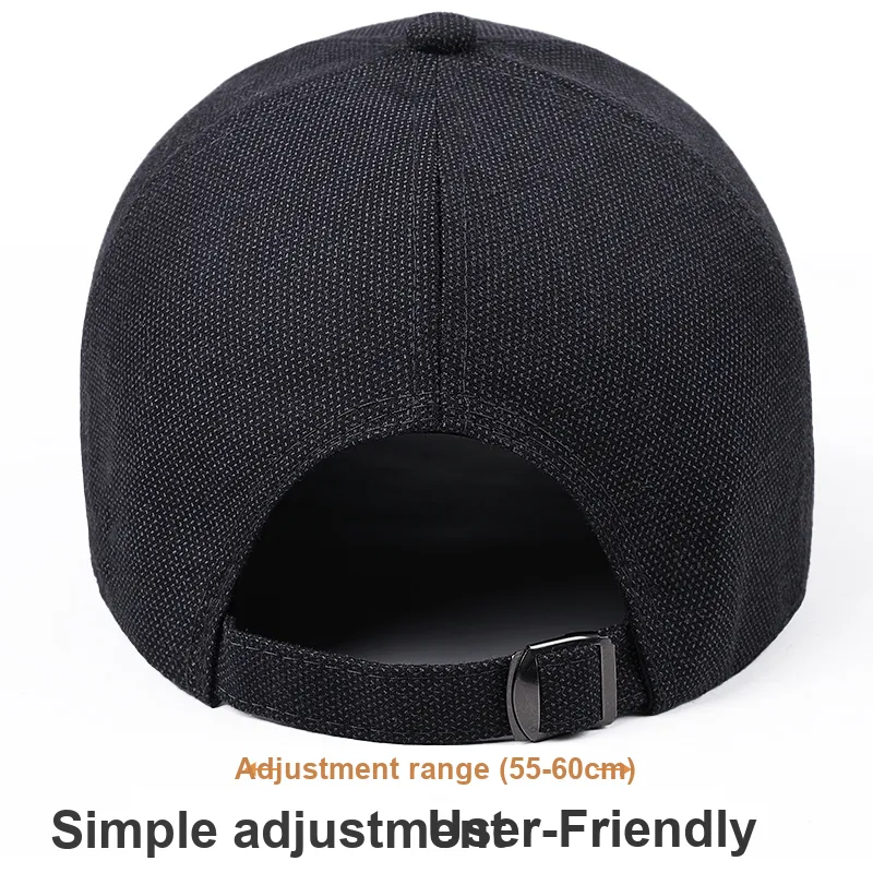 DENSSYNE Cotton Polyester Blend Baseball Caps Men's-7