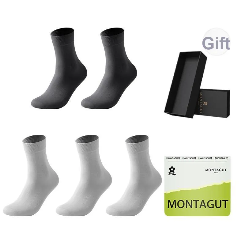 Montagut Mid Calf Socks Men's Box 5 Pack-60