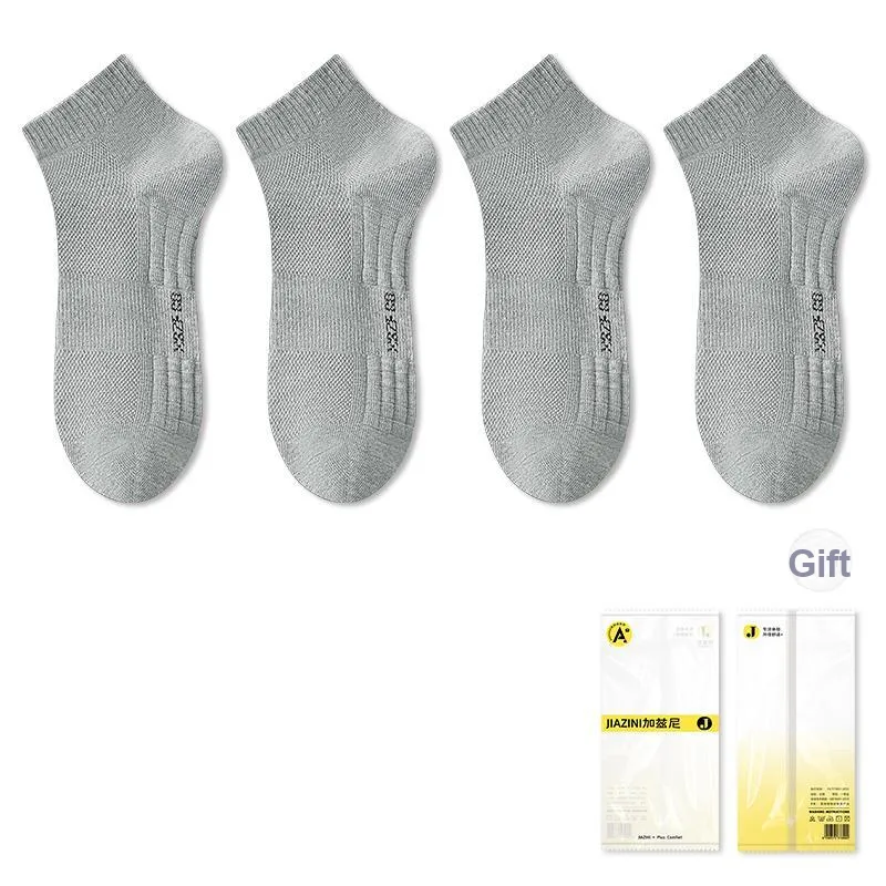 JIAZINI Ankle Socks Men's 4 Pack-20