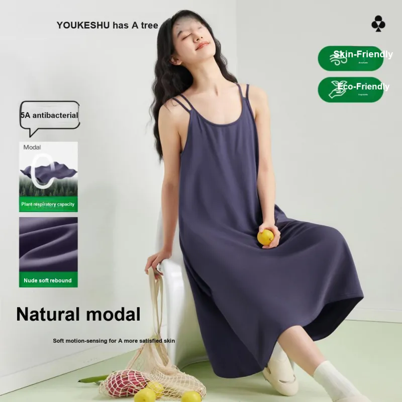 YOUKESHU Nightgown Women's Shopping Bag-11