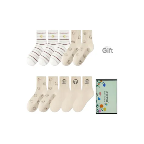 BOBONVSHEN Носки Crew Унисекс Коробка 10 пар