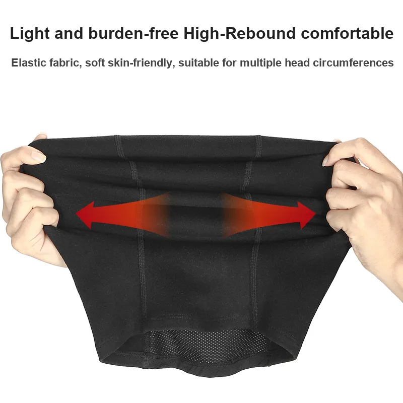 WEST BIKING Riding Equipment Pullover Mask Unisex Polyester, Elastane, Polyamide Black-3