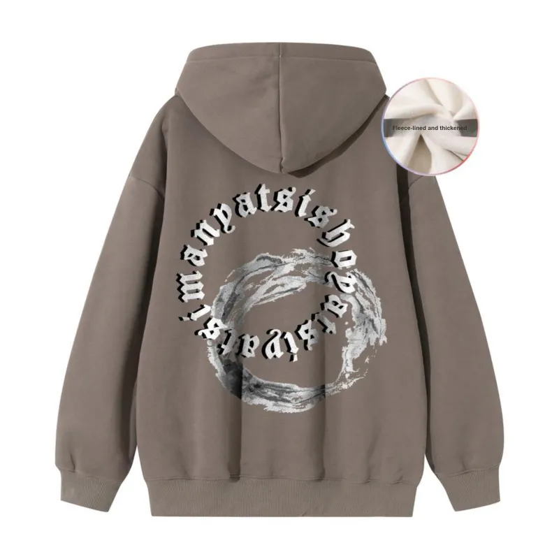 YATSI Sweatshirt Unisex Purple Green-38