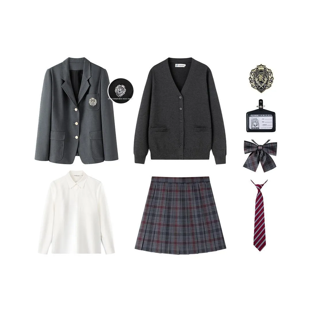 Tokyo Season Teng River Средне-серый+Серый River Угольно-серый+Лес Ягода+White Peach Soda+Маленький Items Женские Униформа