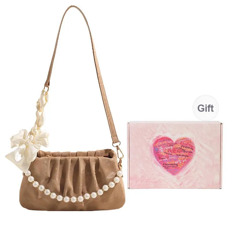 NATTY PU Crossbody Bag Shoulder Bag Regular Women's Ecru/Pink/Black/Khaki-29