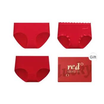 Red Bean Underwear Gift Box Women's 3 Pack