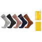 [5 Pack]Light Gray+Dark Gray+Coffee+Sapphire Blue+Light Coffee