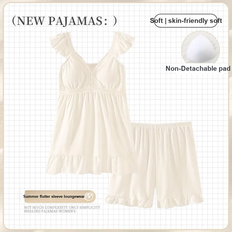 OUSHIBO Women's Pajama Sets-4