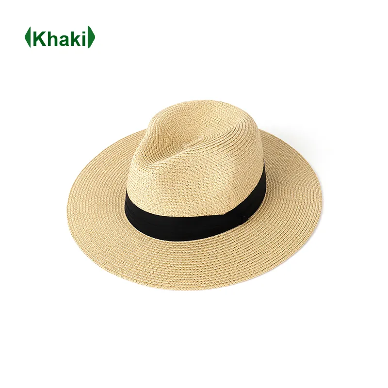 Mulinsen Straw Woven Bucket Hats Unisex-1