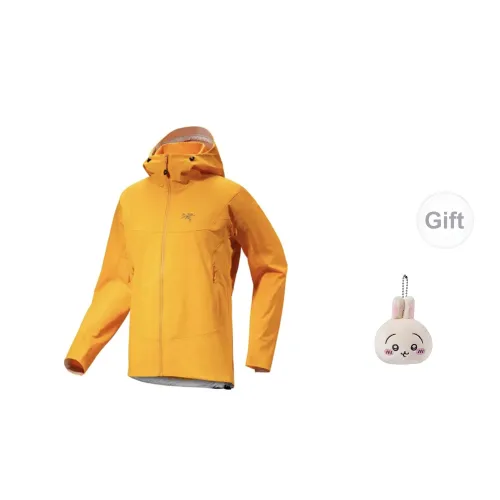 Arcteryx Windbreaker Jackets Men Eggy Orange - Includes Large Head Charm Ussage