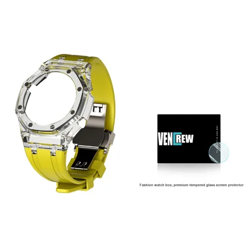 VENCREW Защитный чехол CASIO Смола Материал корпуса Модифицированный Farmhouse Дуб S2100