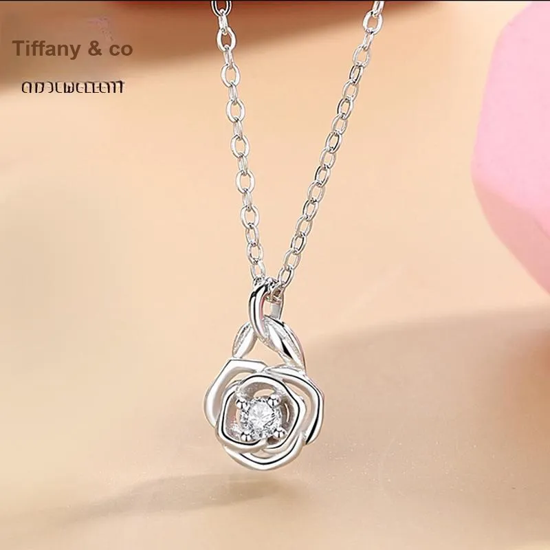 CHAOHONGJI 925 Sterling Silver Necklaces Unisex-14