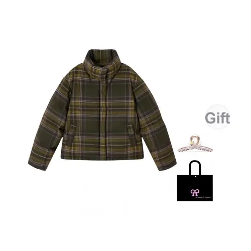 Aimilian Зеленый Женский Пуховик