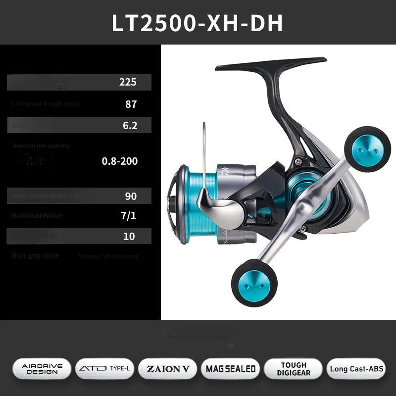 DAIWA Fishing Line Reels Front Unloader Spinning Wheels-9