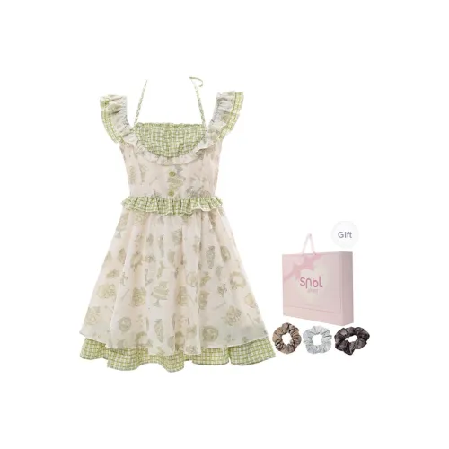 SNBL Короткий рукав Платье Женское