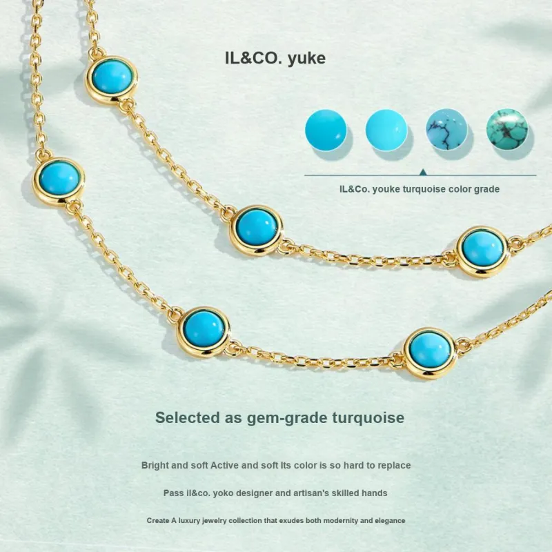 IL&CO. Turquoises Necklaces Women's-4