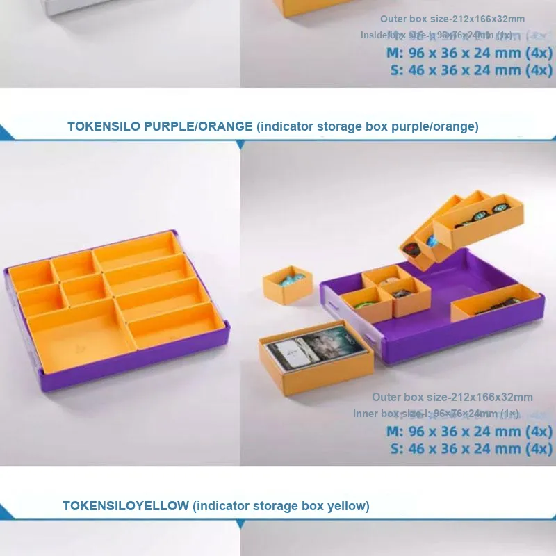 ASMODEE Indicator TOKEN Storage Box Brand Box Board Games-3