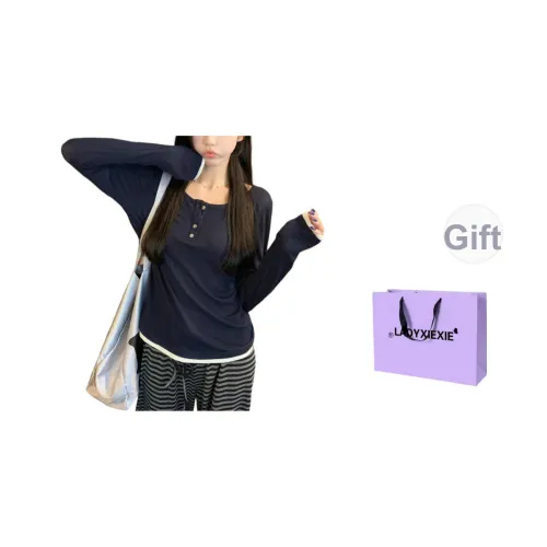 LADYXIEXIE Т-рубашка с оборванным рукавом женская