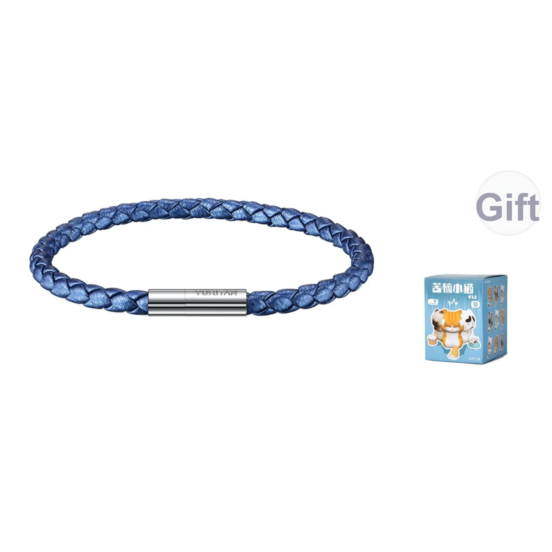 YURITAN 1 Loop Кожа Браслет Шнурок Унисекс