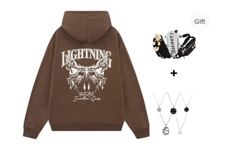LIGHTNING BEAR Sweatshirt Unisex-11