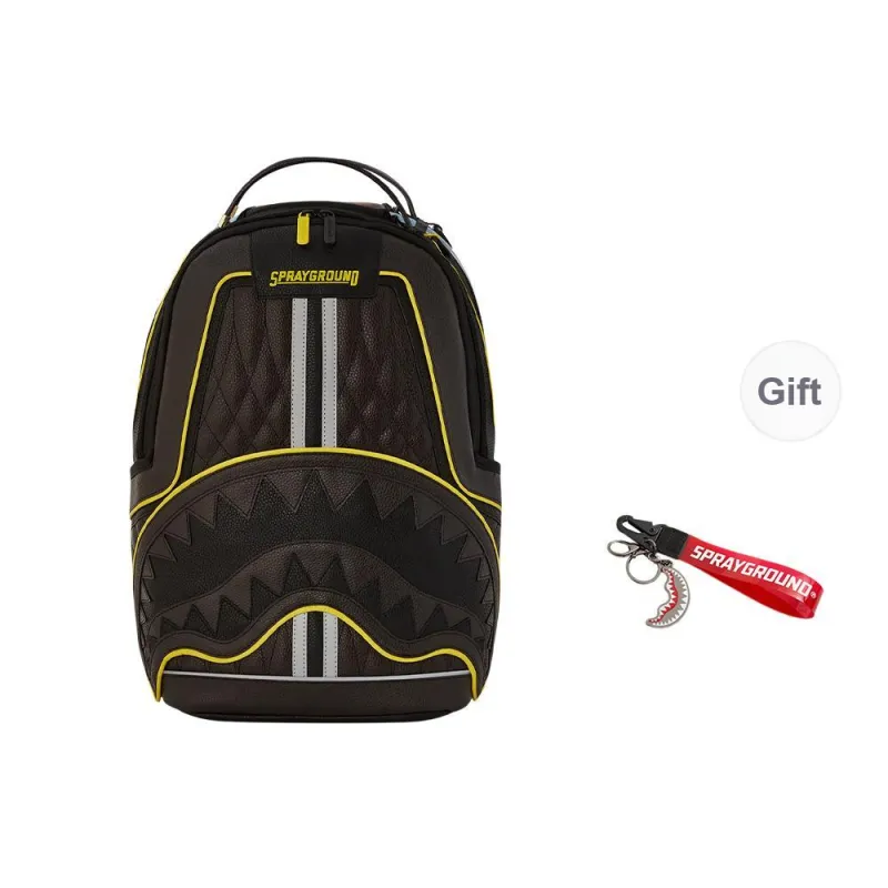 SPRAYGROUND PVC Backpack Regular Men's Black-6