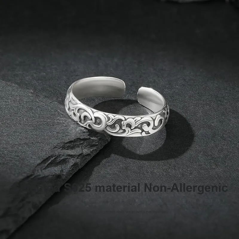 FOREVER MELODY S925 Silver Rings Men's-3