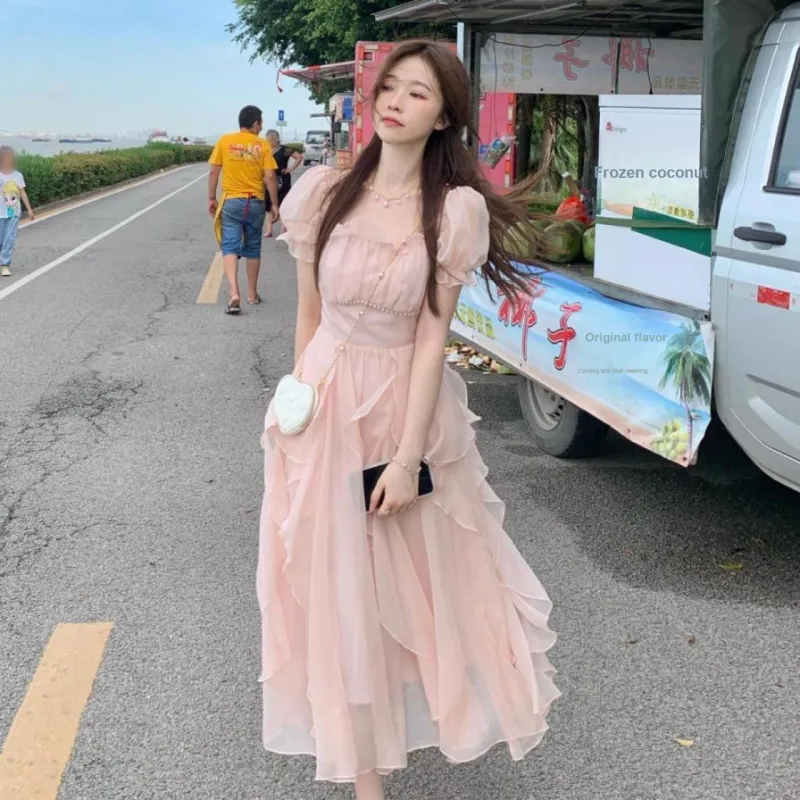 Mm Short Sleeved Dresses Women's-2