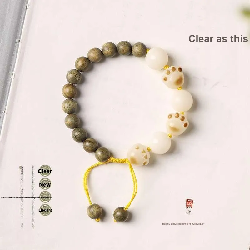 Lordship Green Sandalwood Bracelets Unisex-4