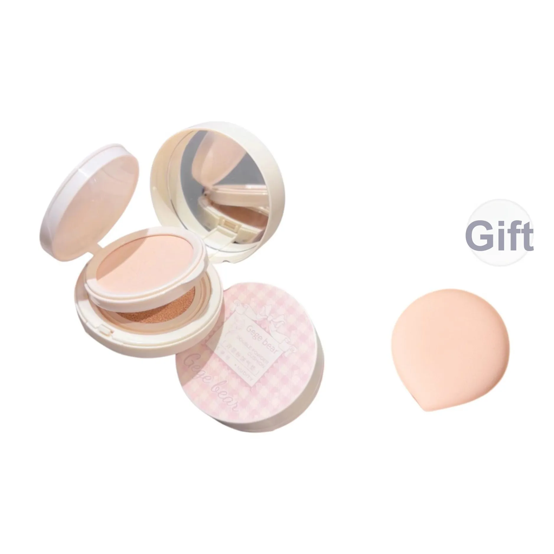 Gege Bear 2 в 1 Воздушная подушка Пудра