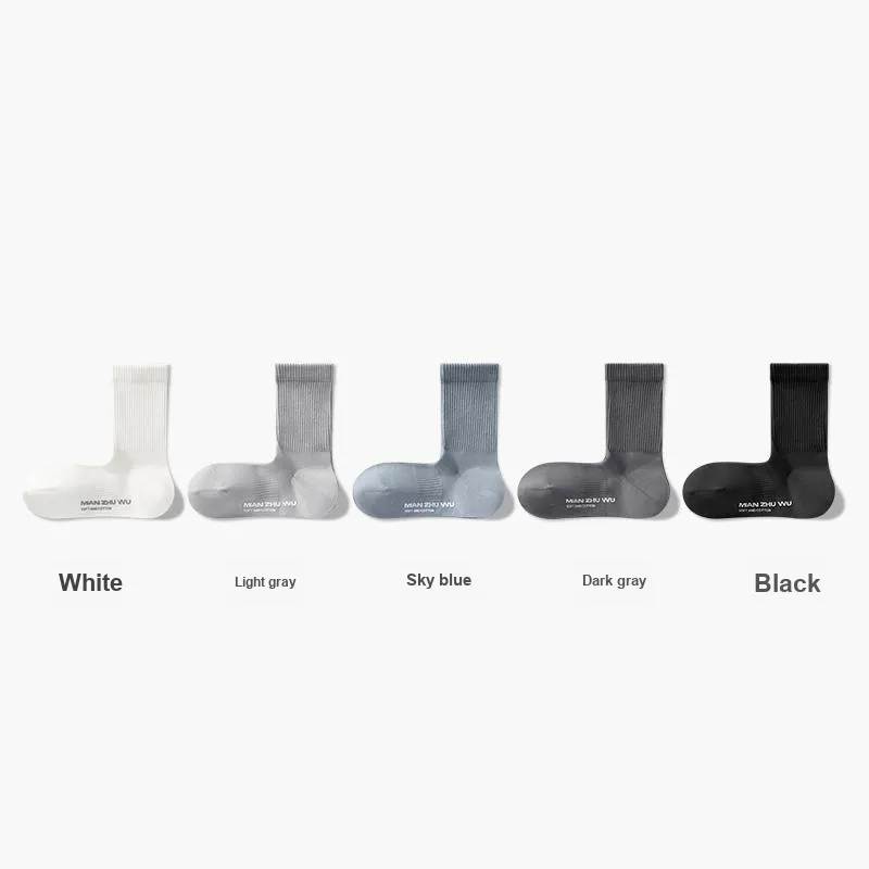 B&C.Room 2023 Fall Crew Socks Men's 5 Pack-23