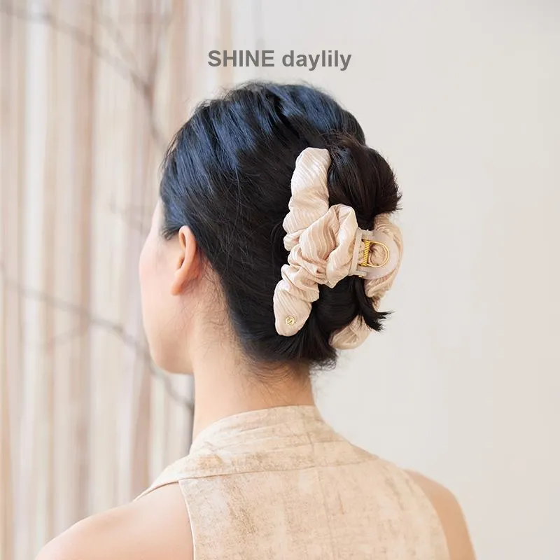 SHINE Fabric, Acrylic Hair Clips Women's-3