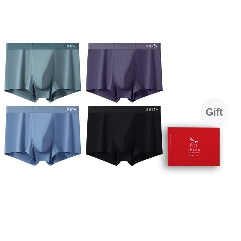 RED DRAGONFLY Modal Underpants Men's Gift Box Set Of 4-3