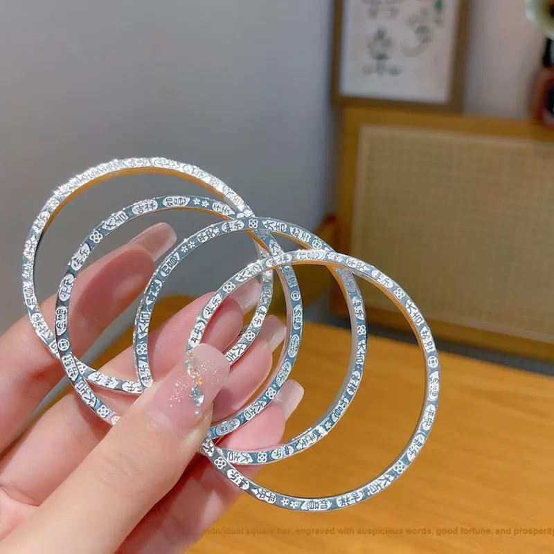 CLARKIA FLOWER Pure Silver Sterling Silver Bracelets Women's-2